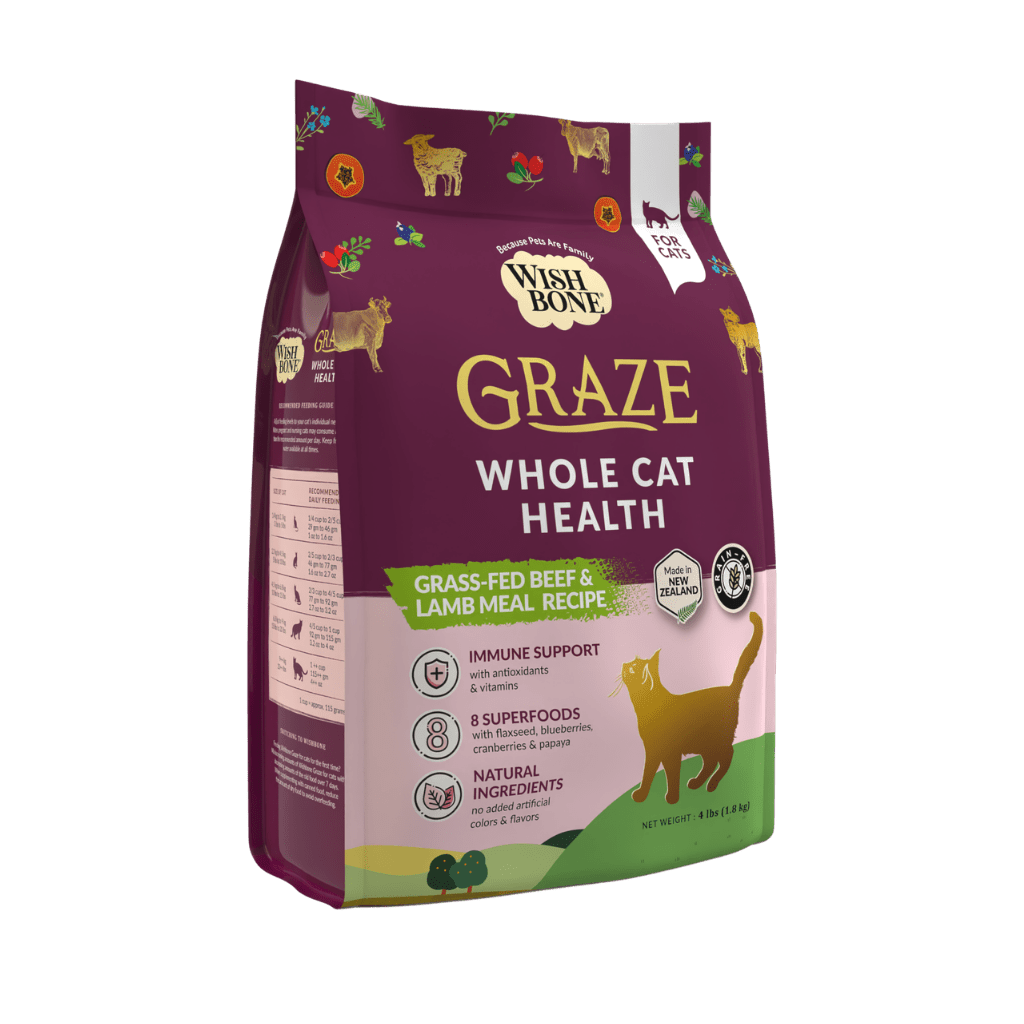 Wishbone Graze Beef and Lamb Dry Cat Food - Addiction Pet Foods USA