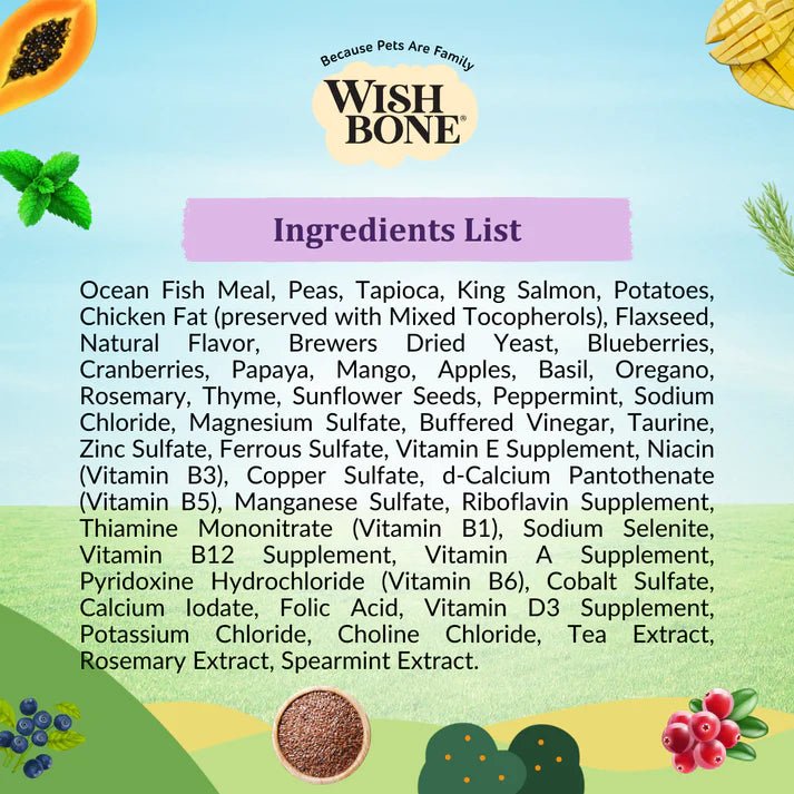 Wishbone Ocean for Dogs - New Zealand King Salmon 4lb - Addiction Pet Foods USA