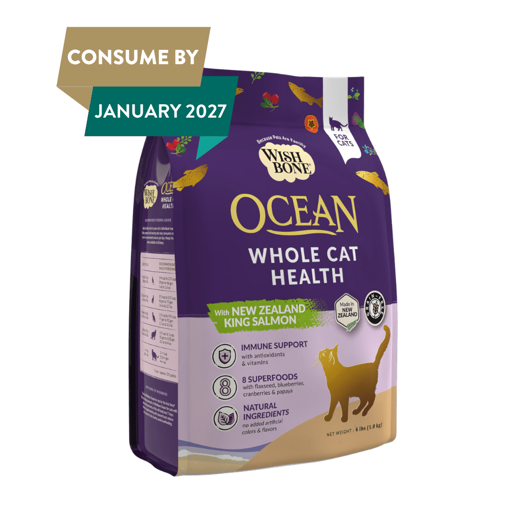 Wishbone Ocean New Zealand King Salmon Dry Cat Food - Addiction Pet Foods USA