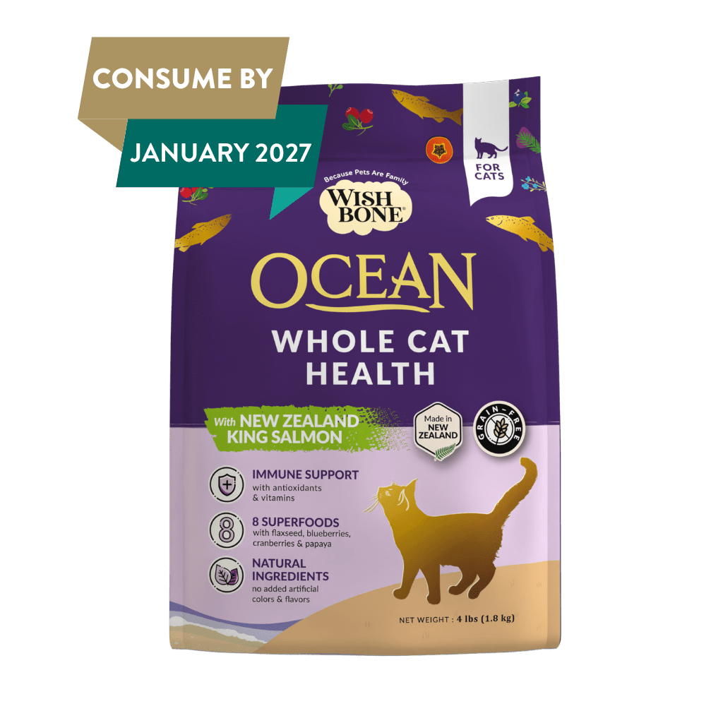 Wishbone Ocean New Zealand King Salmon Dry Cat Food - Addiction Pet Foods USA