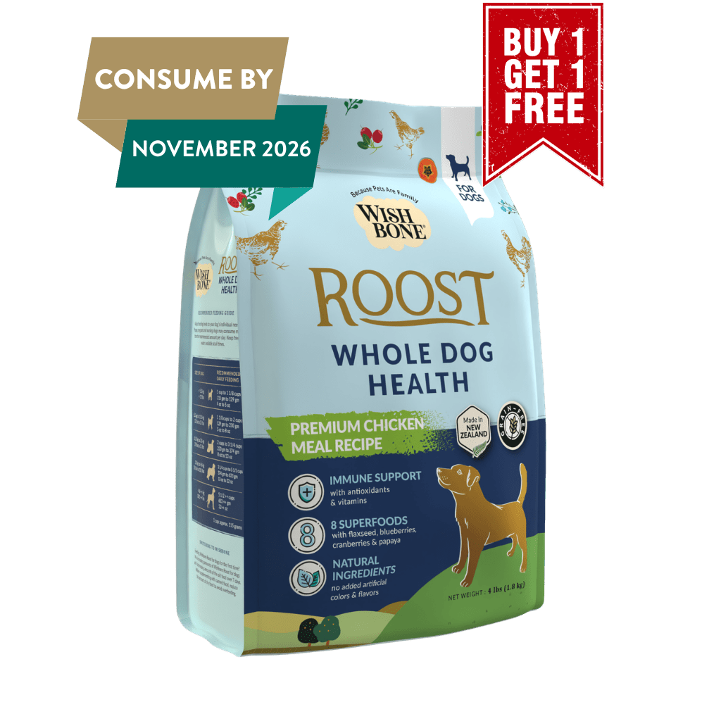 Wishbone Roost Chicken Dry Dog Food - 4lb - Addiction Pet Foods USA