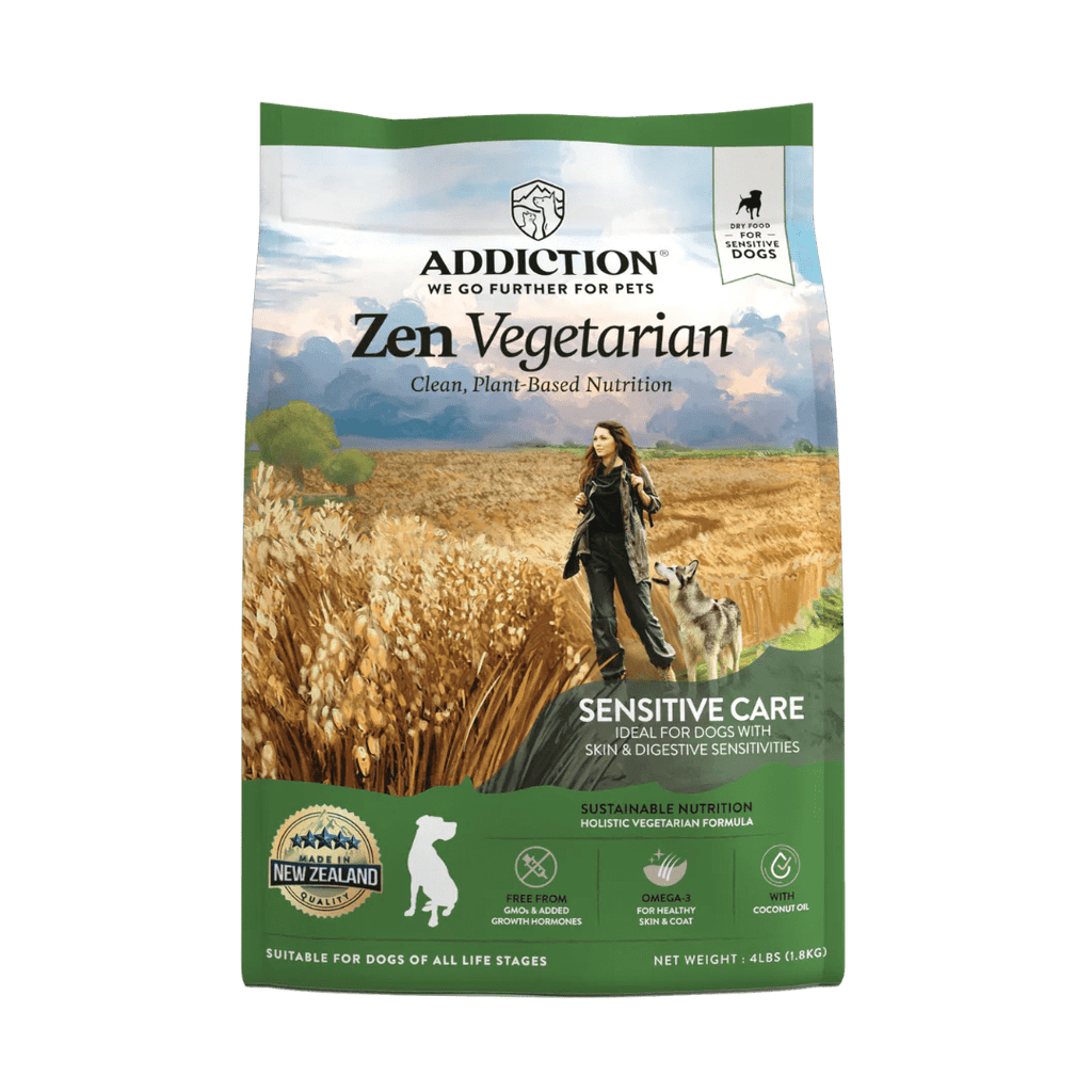 Zen Vegetarian Dry Dog Food - Addiction Pet Foods USA