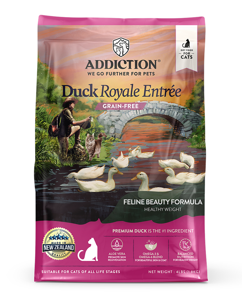 Addiction Duck Royale Dry Cat Food Addiction Pet Foods