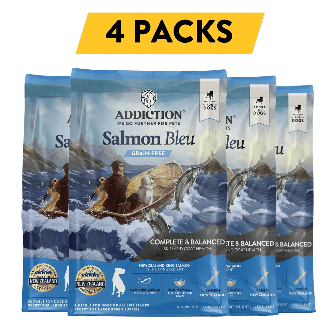 Salmon Bleu Dry Dog Food - Addiction Pet Foods USA