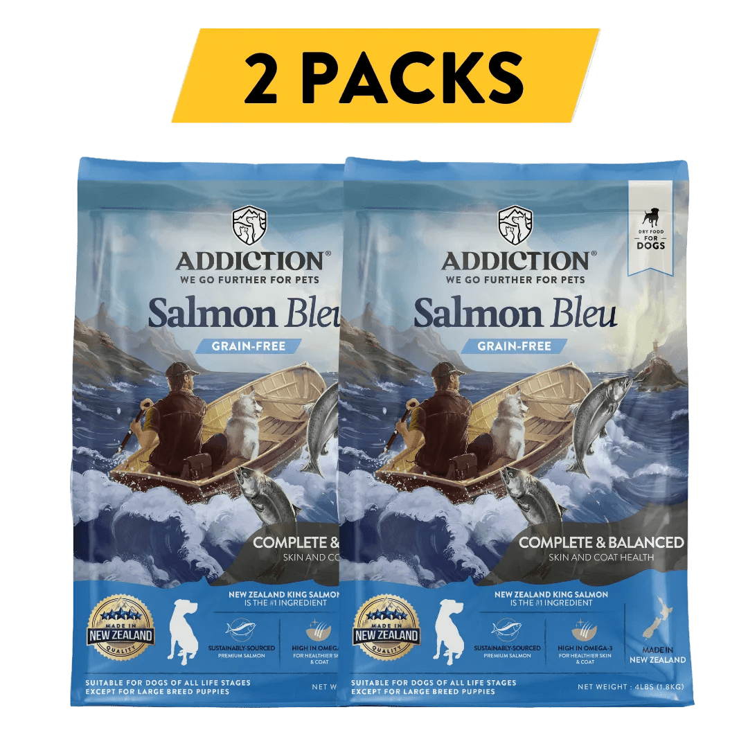Salmon Bleu Dry Dog Food - Addiction Pet Foods USA
