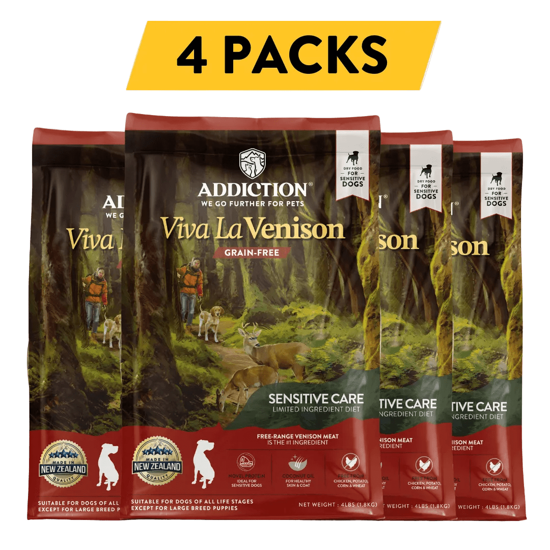 Viva La Venison Dry Dog Food - Addiction Pet Foods USA